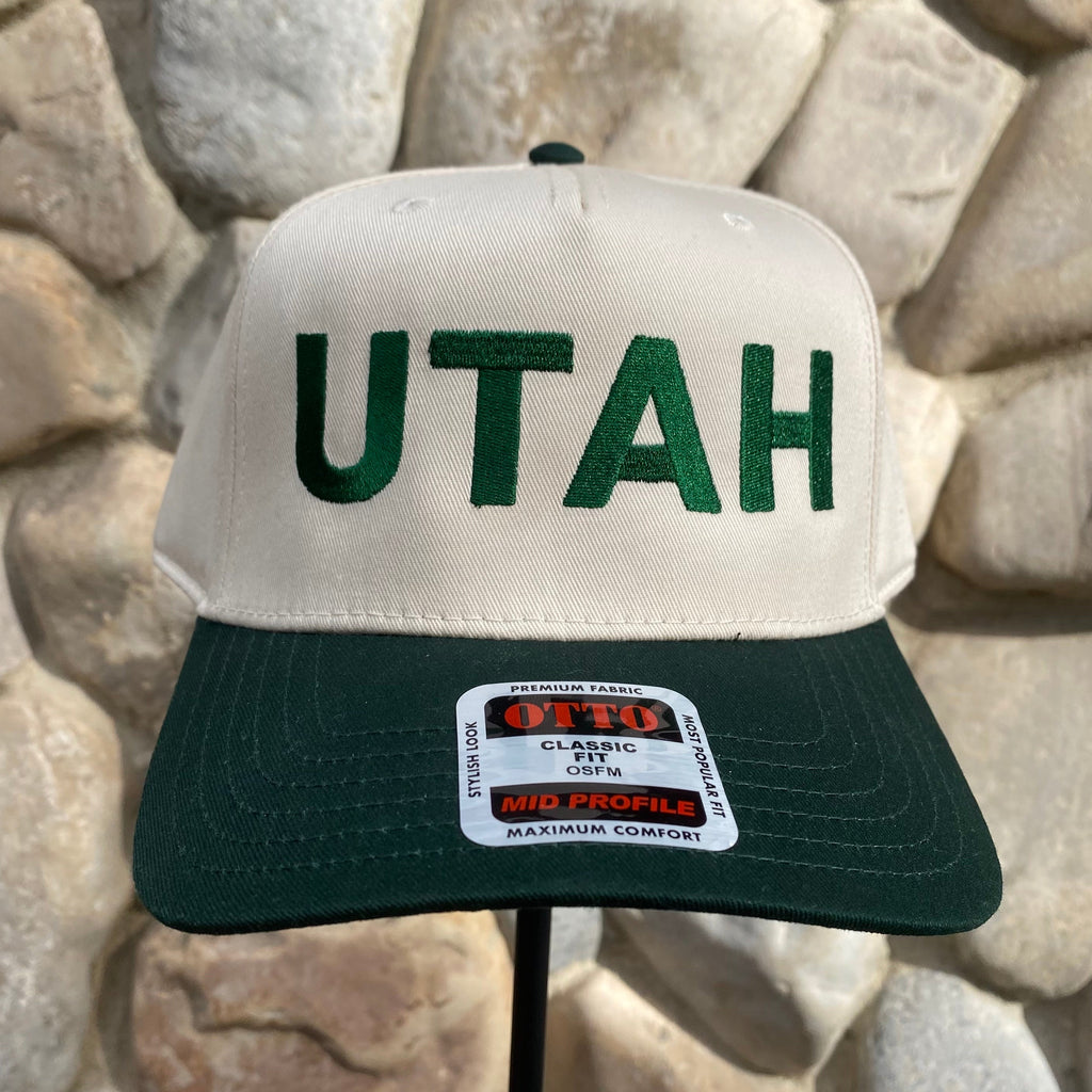 Forest Green UTAH Trucker Hat